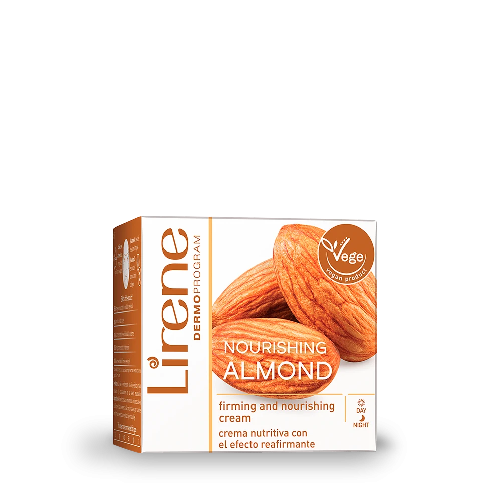 Lirene MOISTURIZATION AND NUTRITION Firming nourishing cream NOURISHING ALMOND