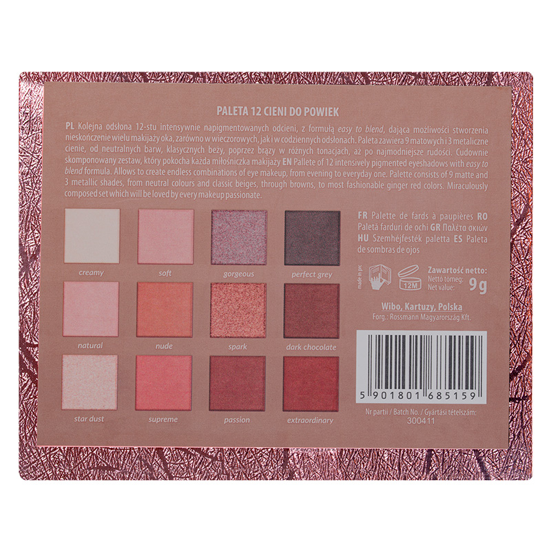 Nudettitude Eyeshadow palette - Image 1 + 1