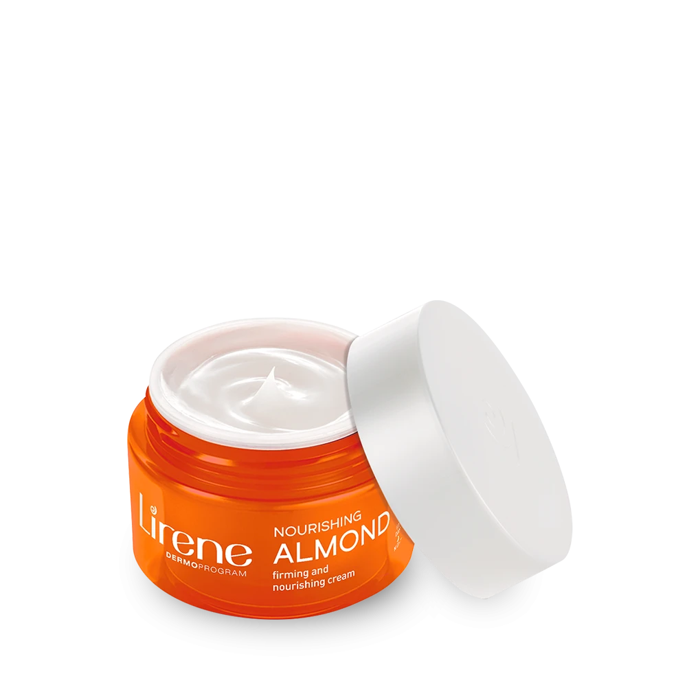 Lirene MOISTURIZATION AND NUTRITION Firming nourishing cream NOURISHING ALMOND - Image 1 + 1