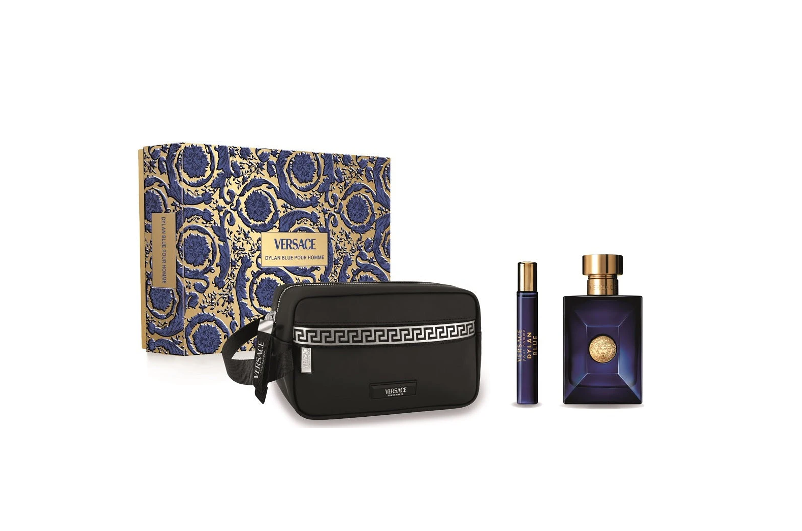 Versace Homme Dylan Blue Edt Gift Set